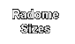Radome Sizes for Dielectric Radomes.