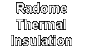 Application Note on Radome Thermal Insulation